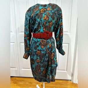Vintage Gillian Floral Dress